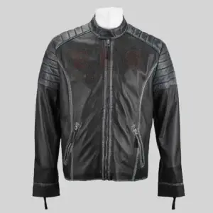 Cafe Racer Vintage Leather Jacket